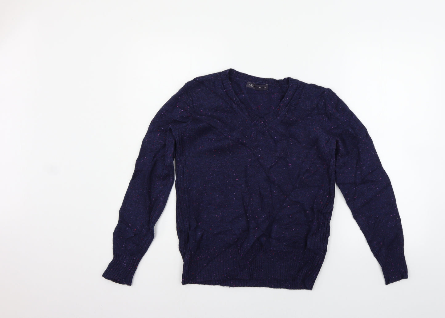 Marks and Spencer Womens Black   Pullover Jumper Size 12
