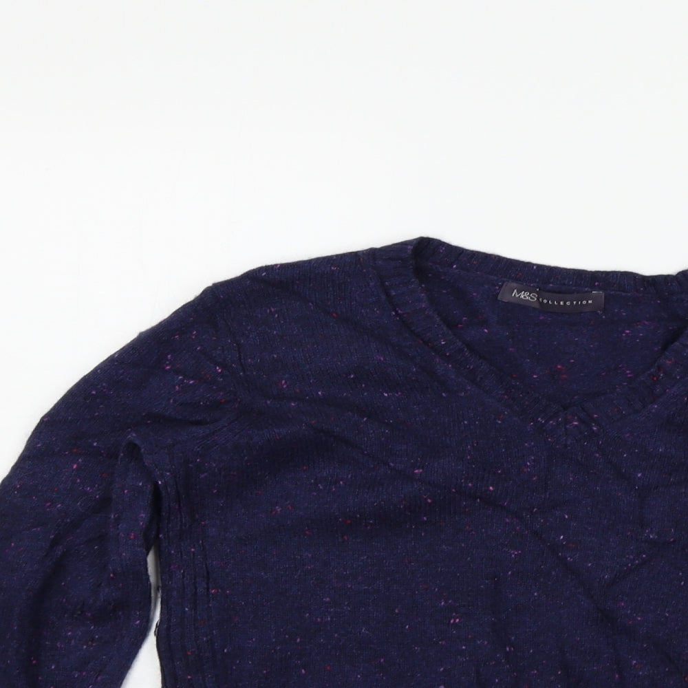 Marks and Spencer Womens Black   Pullover Jumper Size 12