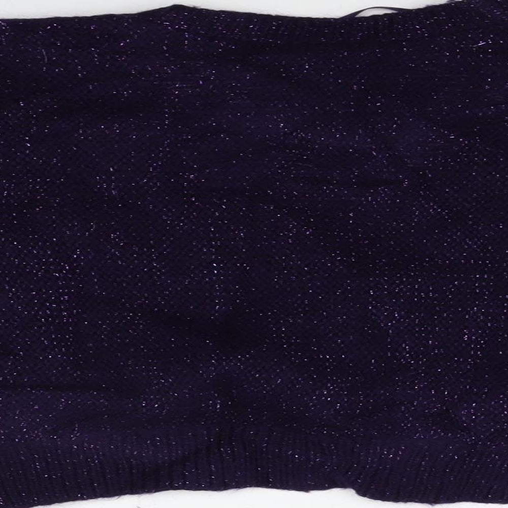H&M Womens Purple   Cardigan Jumper Size M