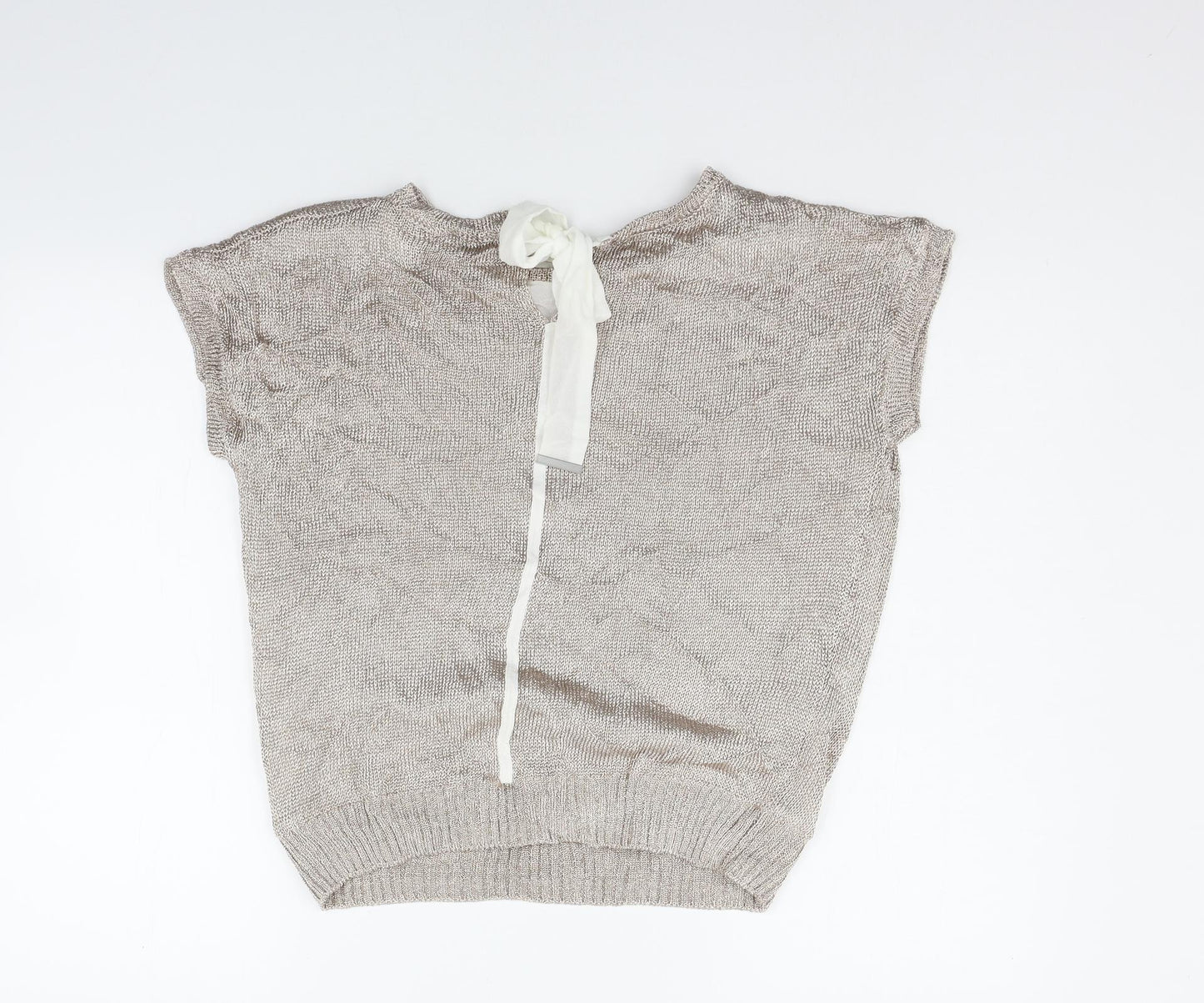 Mint Velvet Womens Beige   Pullover Jumper Size S