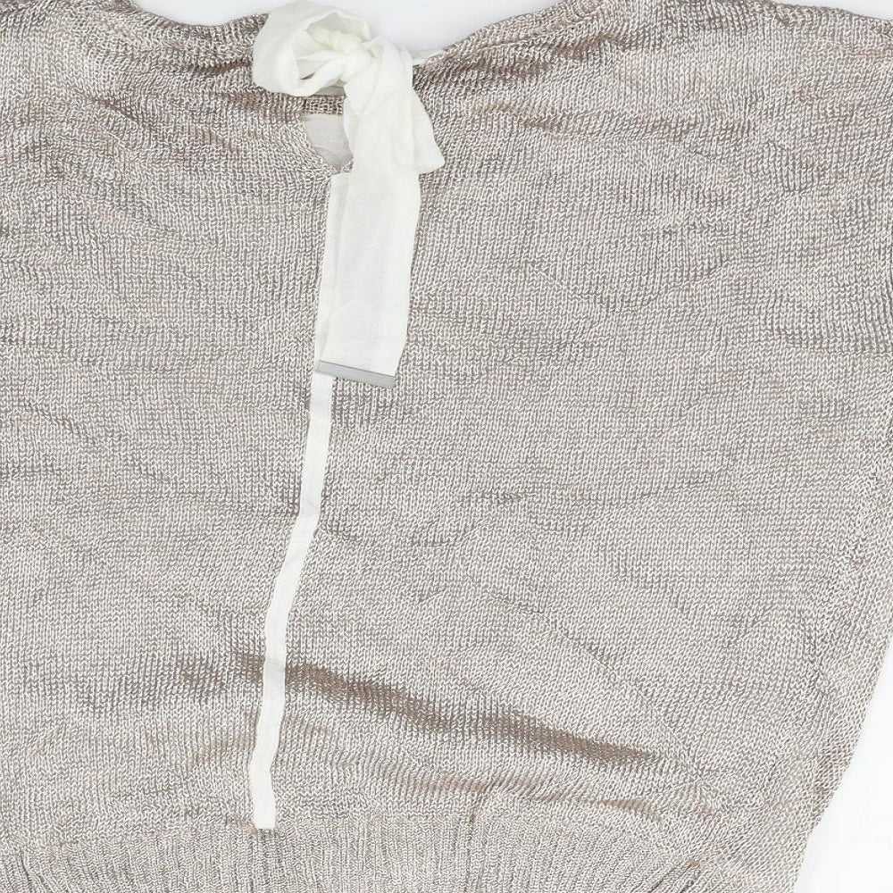 Mint Velvet Womens Beige   Pullover Jumper Size S