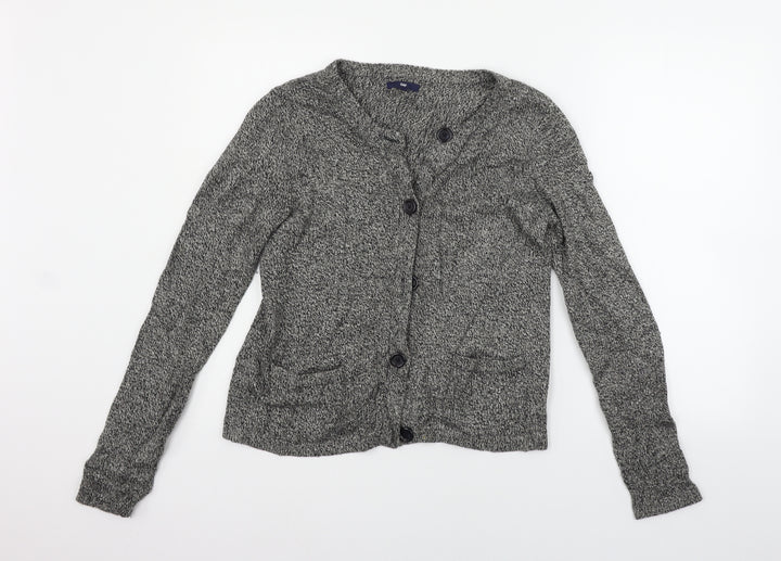 Gap Womens Grey Cardigan Jumper Size S