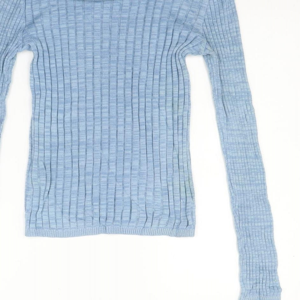 Topshop Womens Blue   Pullover Jumper Size 10