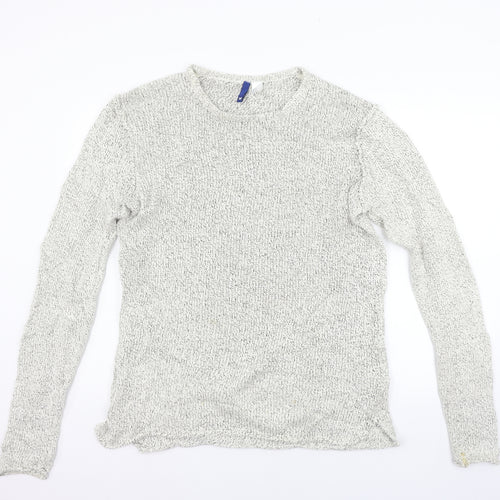 Divided Womens Beige   Pullover Jumper Size M