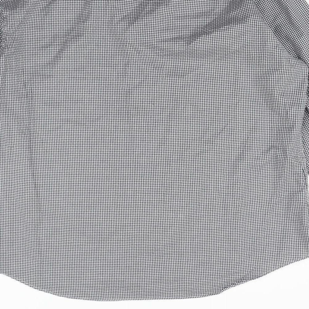 Marks and Spencer Mens Grey    Button-Up Size XL