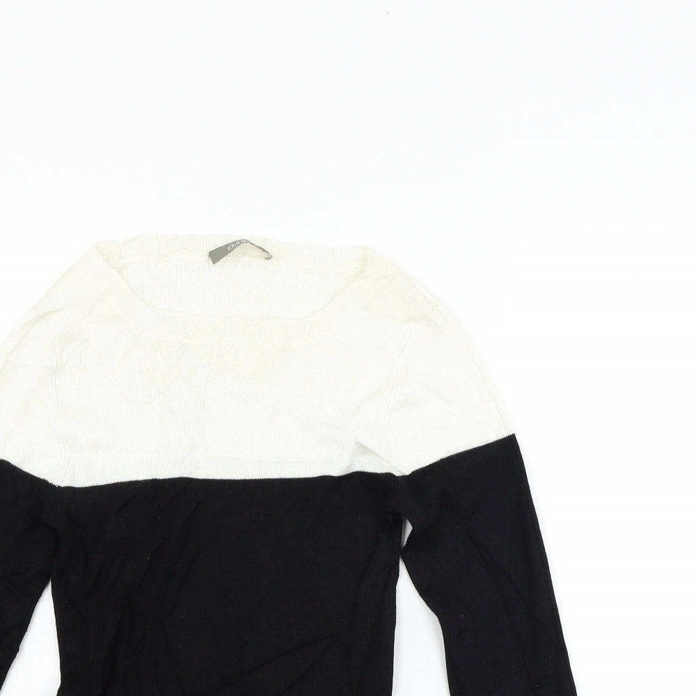 Oasis Womens Black   Pullover Jumper Size S