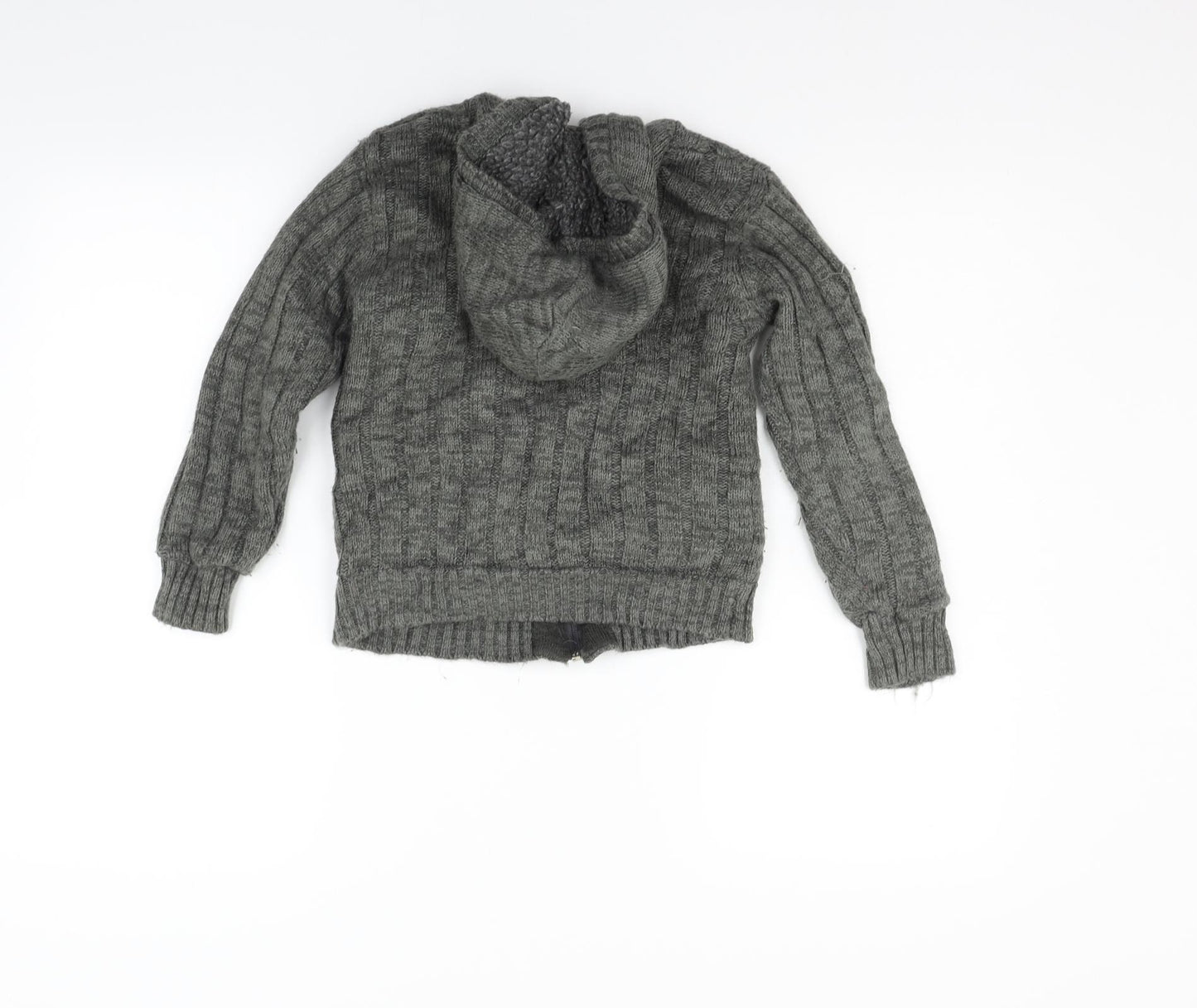 M&Co Girls Grey   Jacket  Size 7-8 Years