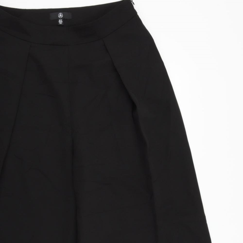 Missguided Womens Black   Trousers  Size 12 L22 in