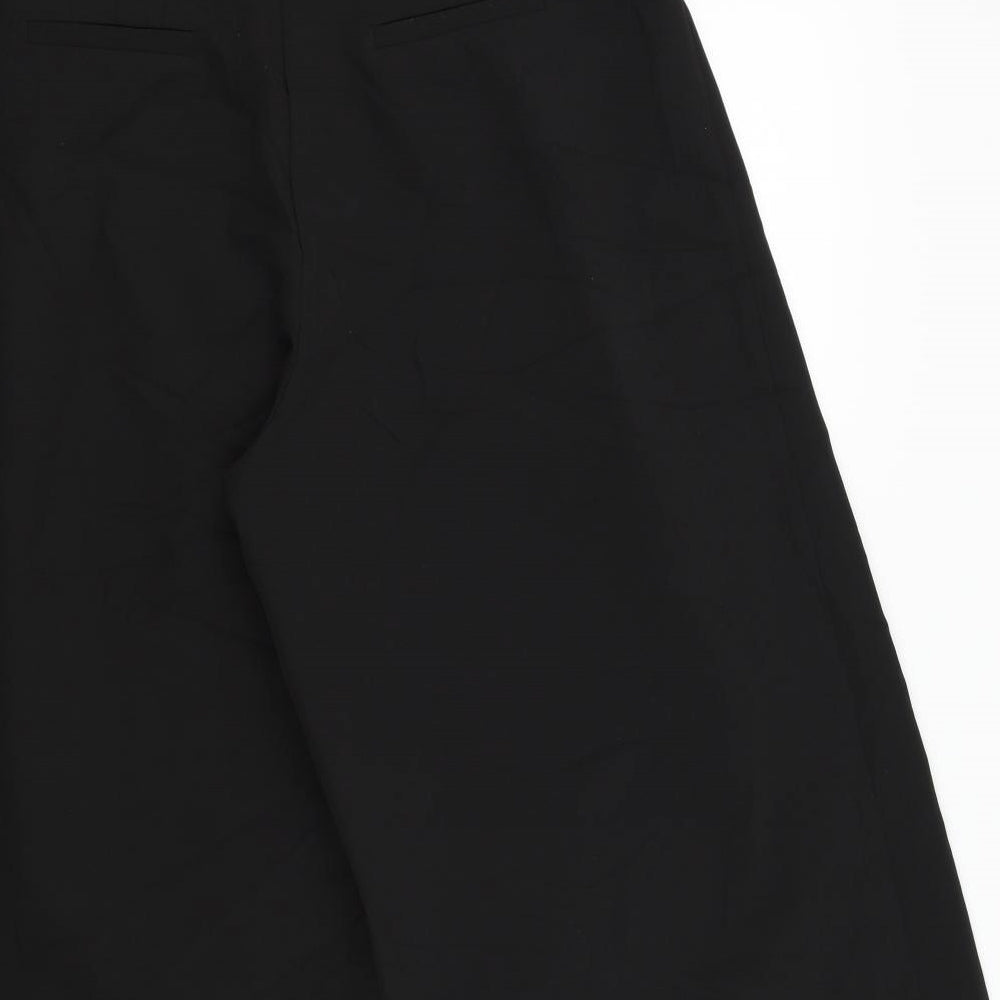 Missguided Womens Black   Trousers  Size 12 L22 in
