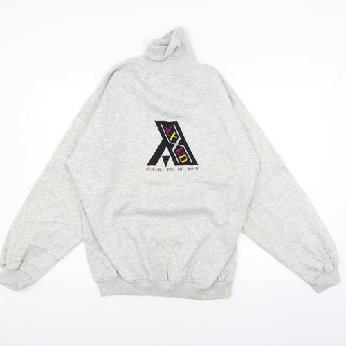 strictly axed Womens Grey   Pullover Jumper Size S  - washable marks