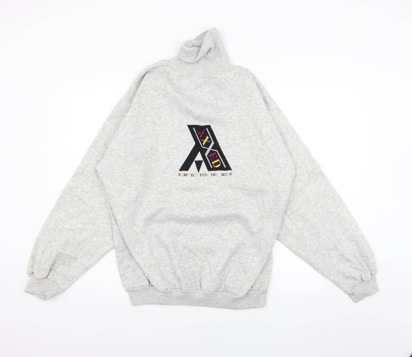 strictly axed Womens Grey   Pullover Jumper Size S  - washable marks