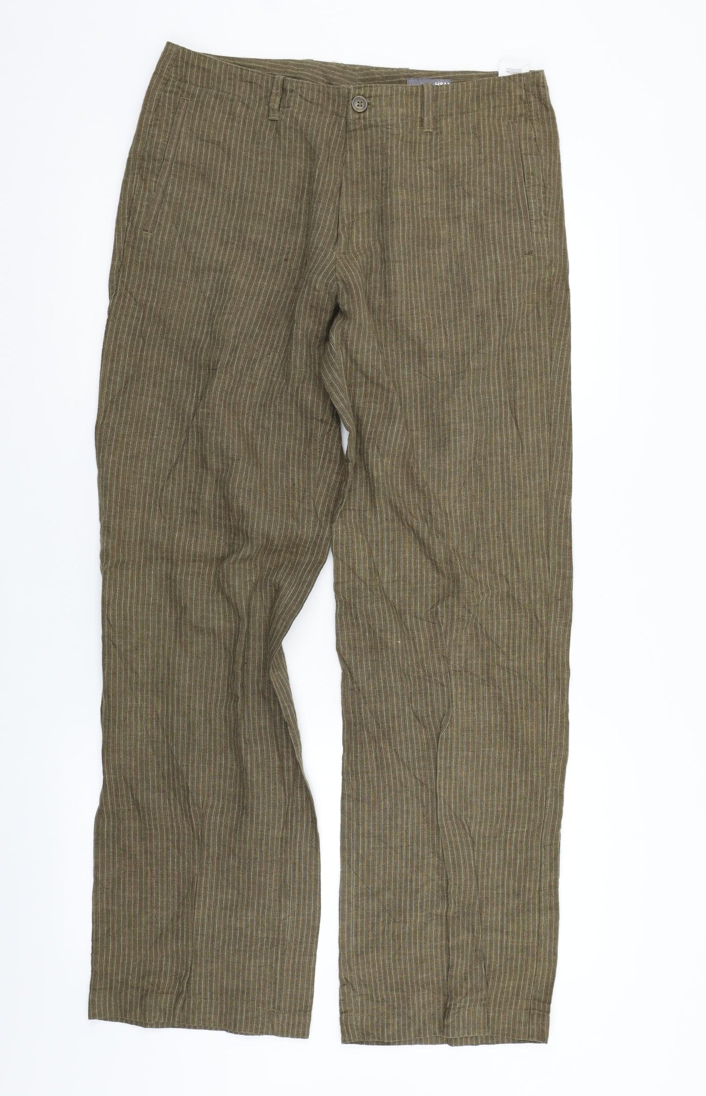 H&M Womens Beige   Trousers  Size 20 L30 in