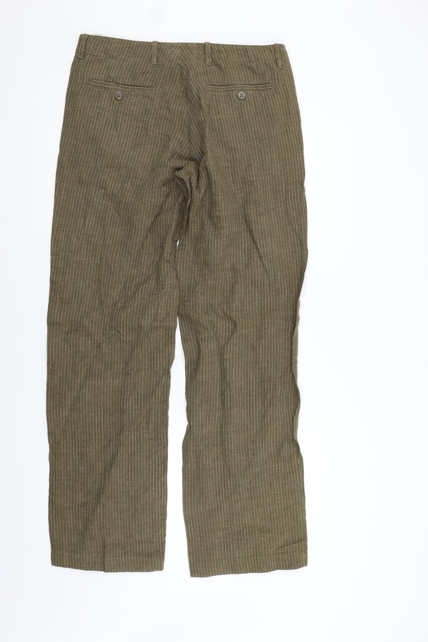 H&M Womens Beige   Trousers  Size 20 L30 in