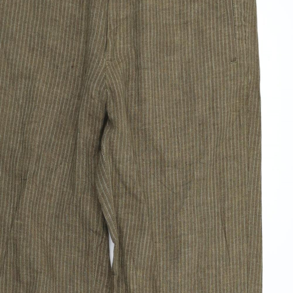 H&M Womens Beige   Trousers  Size 20 L30 in