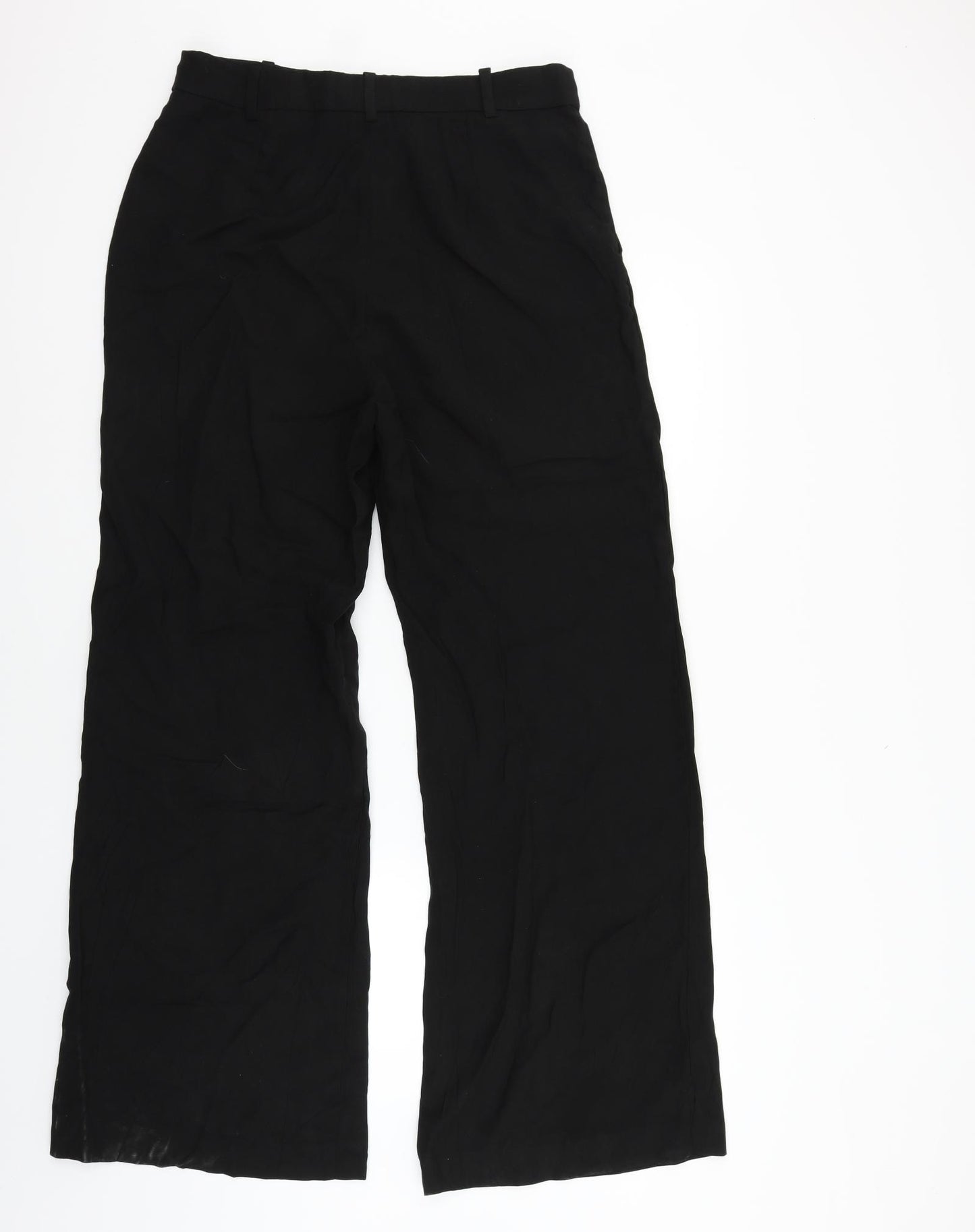 H&M Womens Black   Trousers  Size 14 L31 in