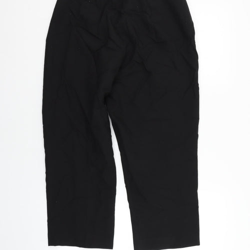 Soon Womens Black   Trousers  Size 14 L21 in