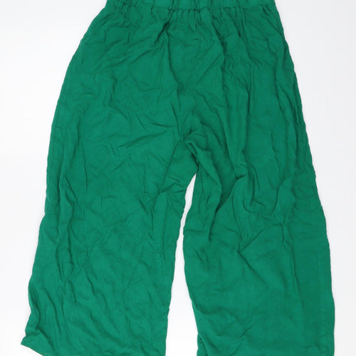 George Womens Green   Cropped Trousers Size 10 L20 in