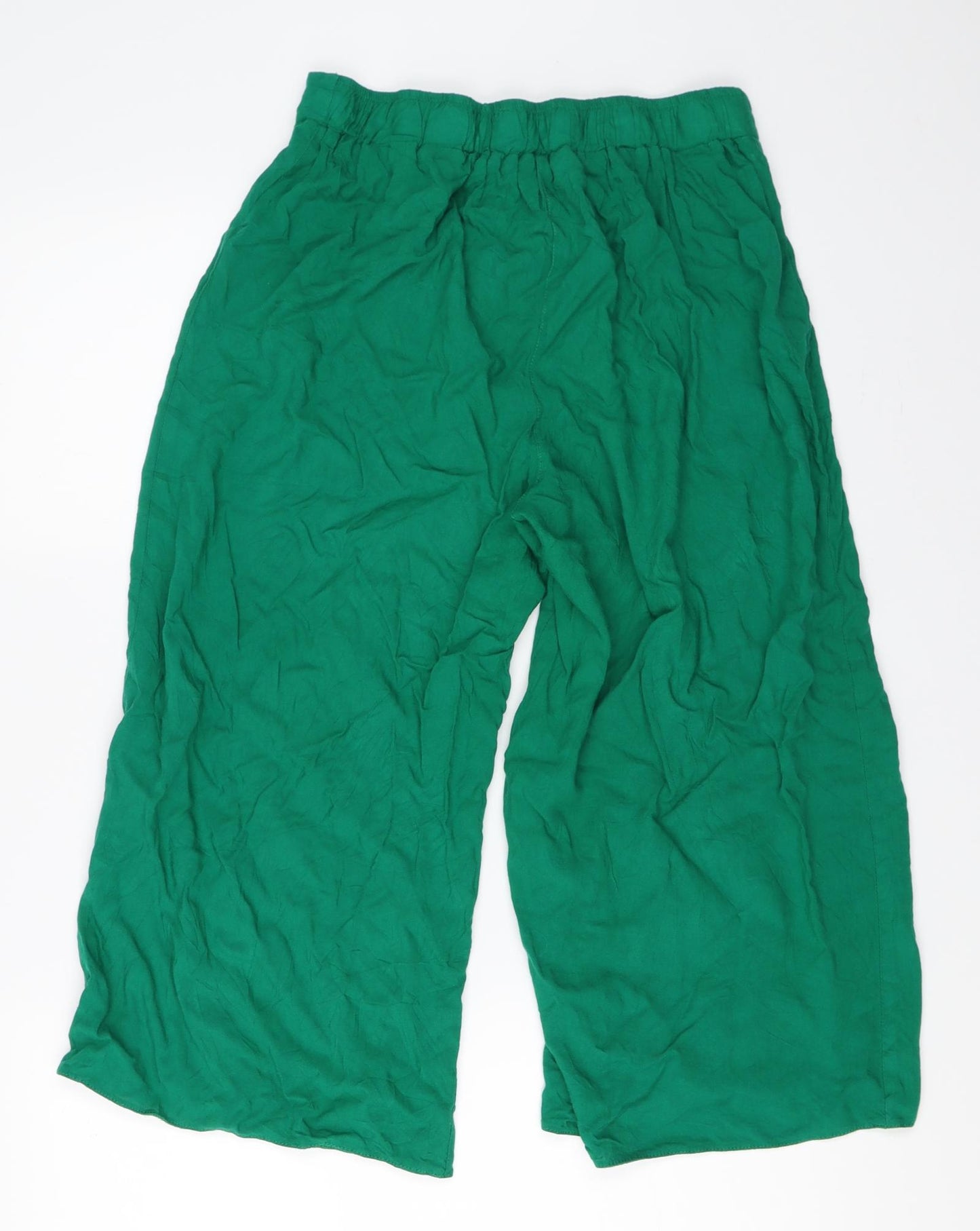 George Womens Green   Cropped Trousers Size 10 L20 in