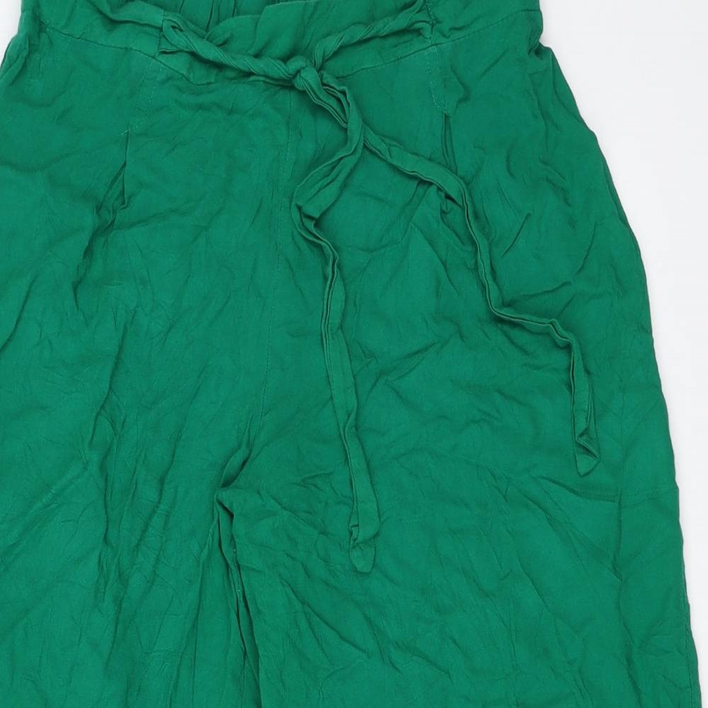 George Womens Green   Cropped Trousers Size 10 L20 in