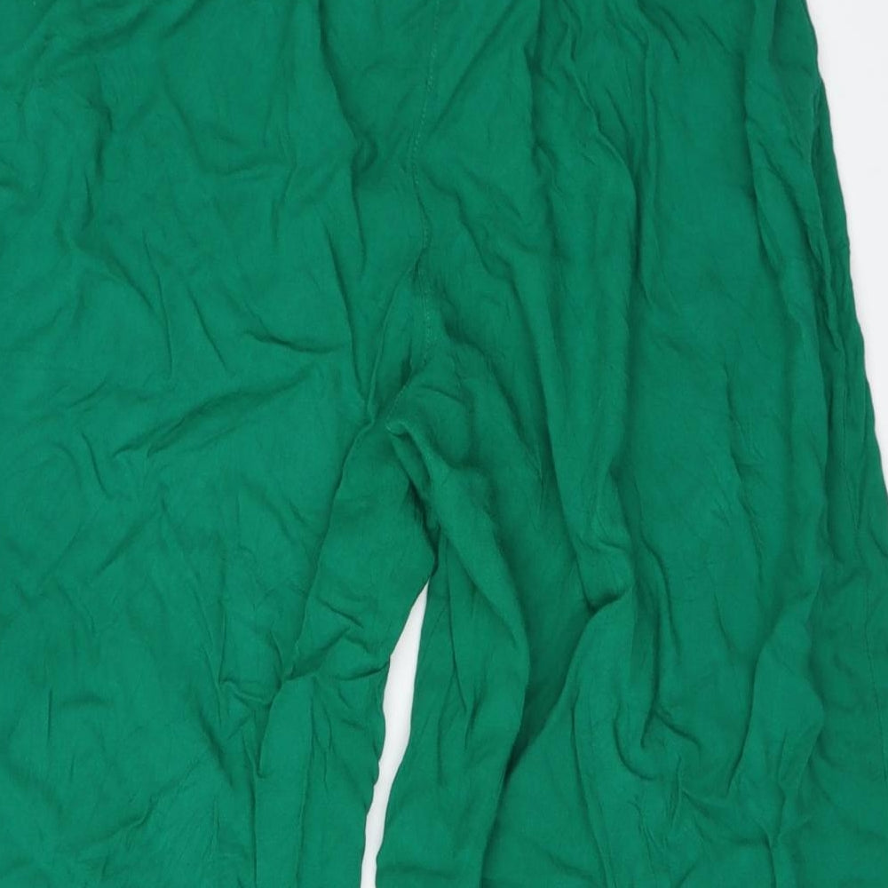 George Womens Green   Cropped Trousers Size 10 L20 in