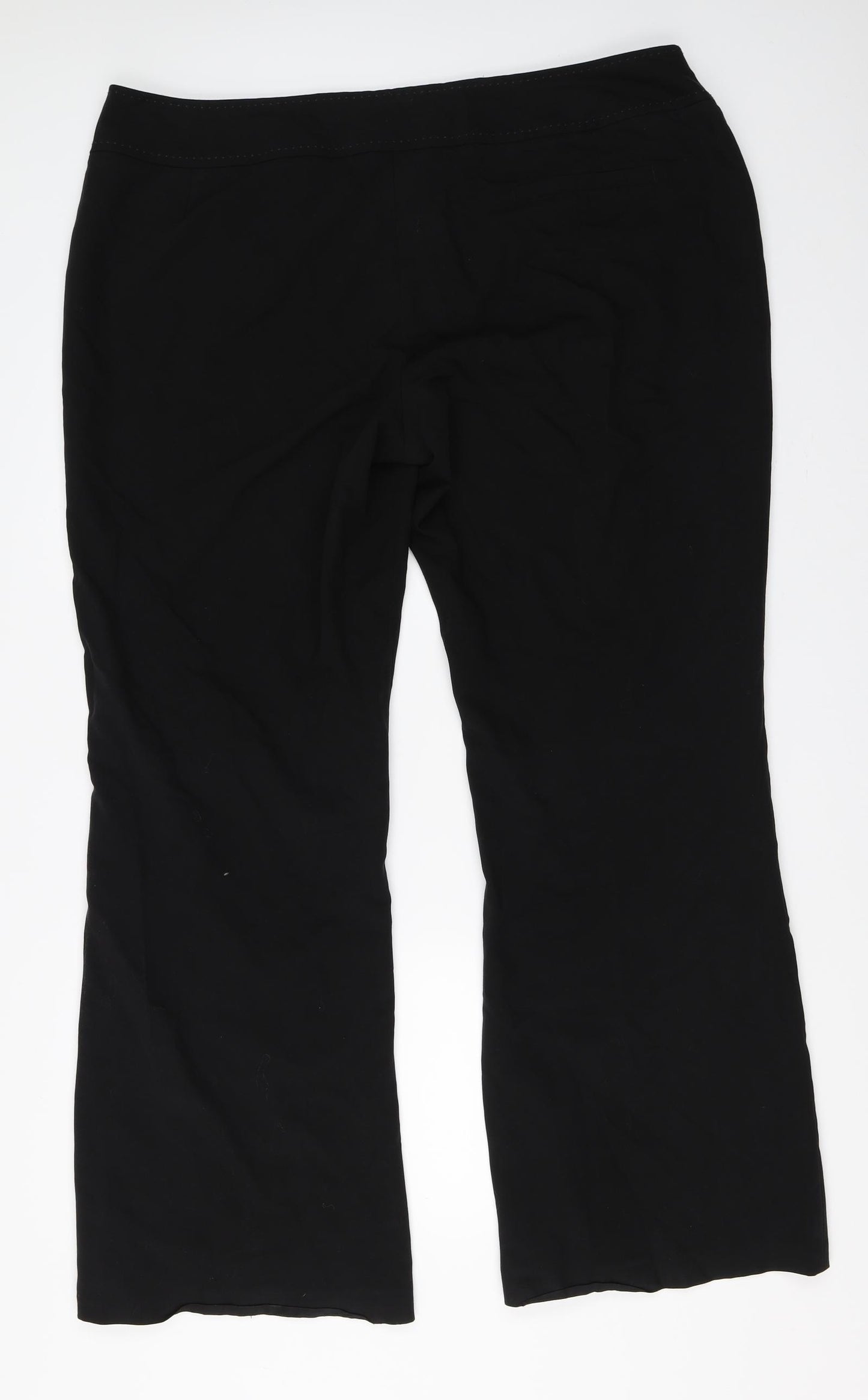 George Womens Black   Trousers  Size 20 L31 in