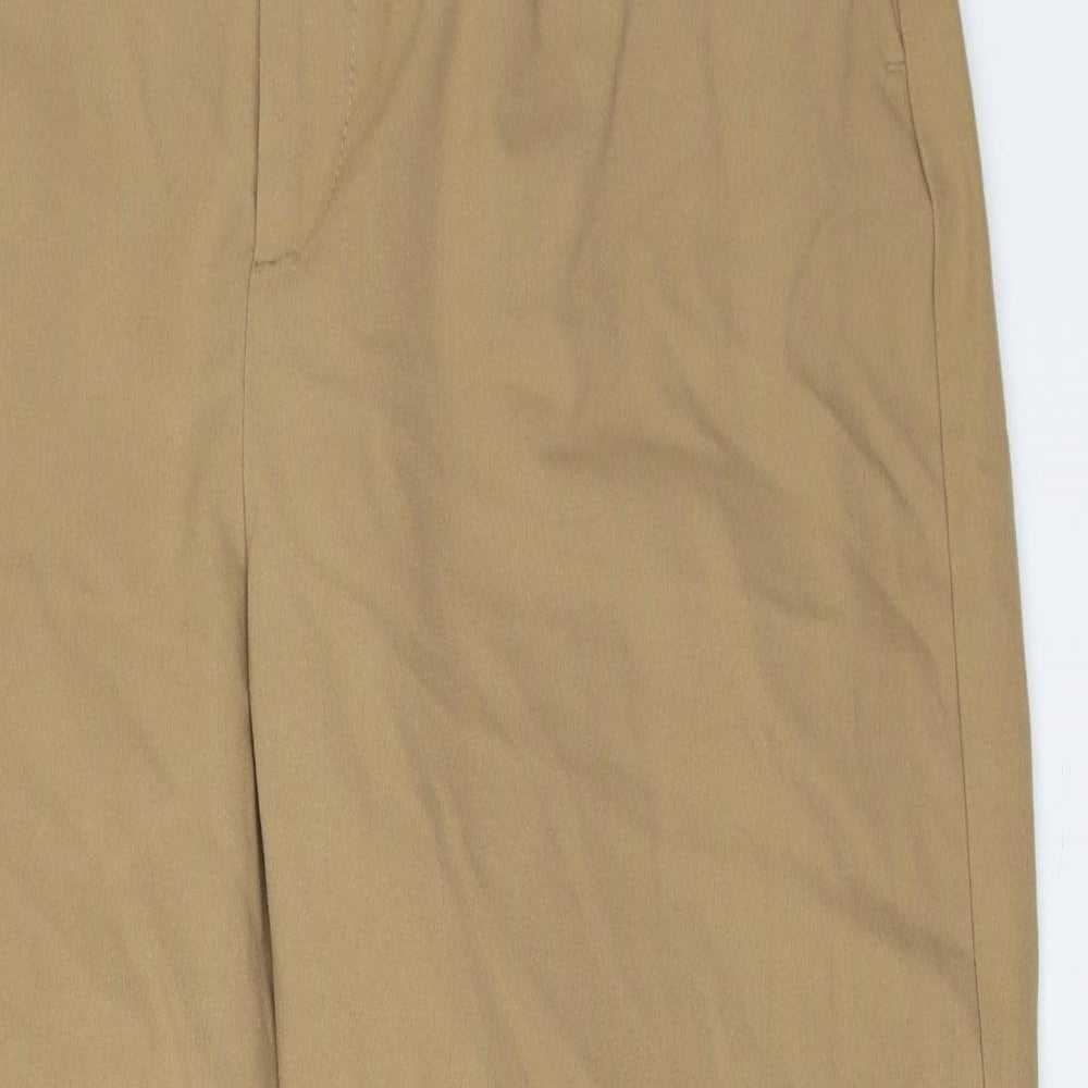 Zara Womens Beige   Trousers  Size M L27 in