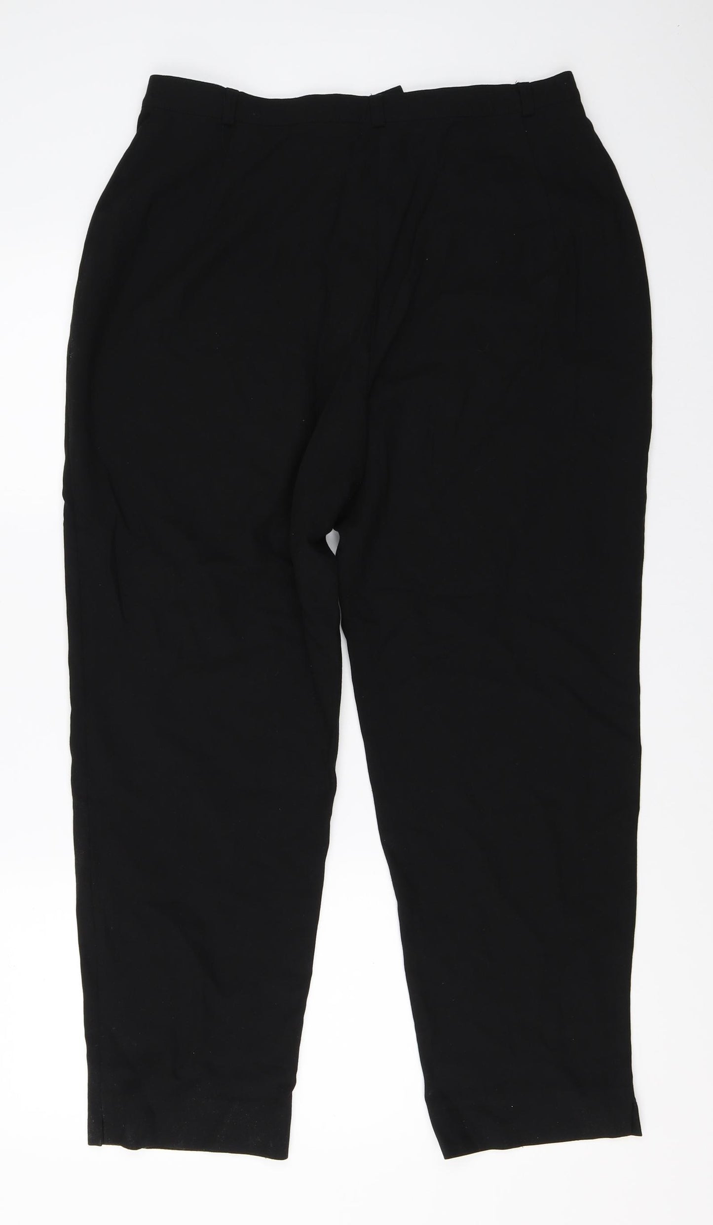 Marks and Spencer Womens Black   Trousers  Size 10 L27 in
