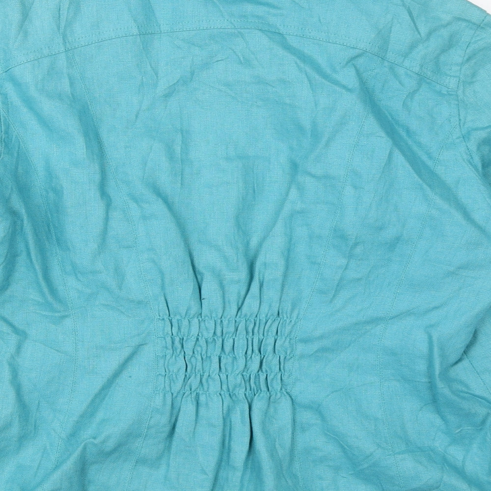 Per Una Womens Blue   Jacket  Size 14