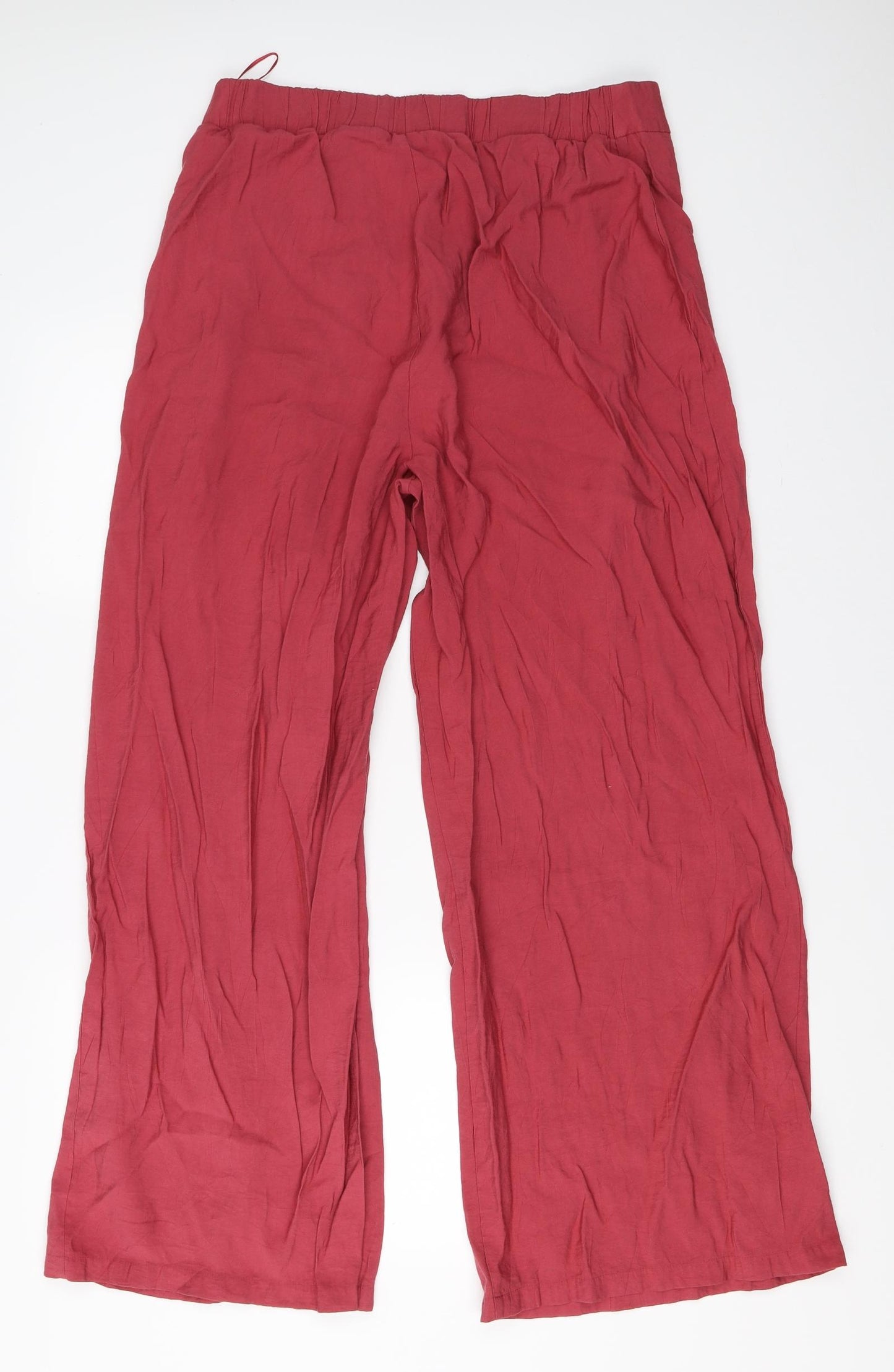 TU Womens Pink   Trousers  Size 16 L30 in