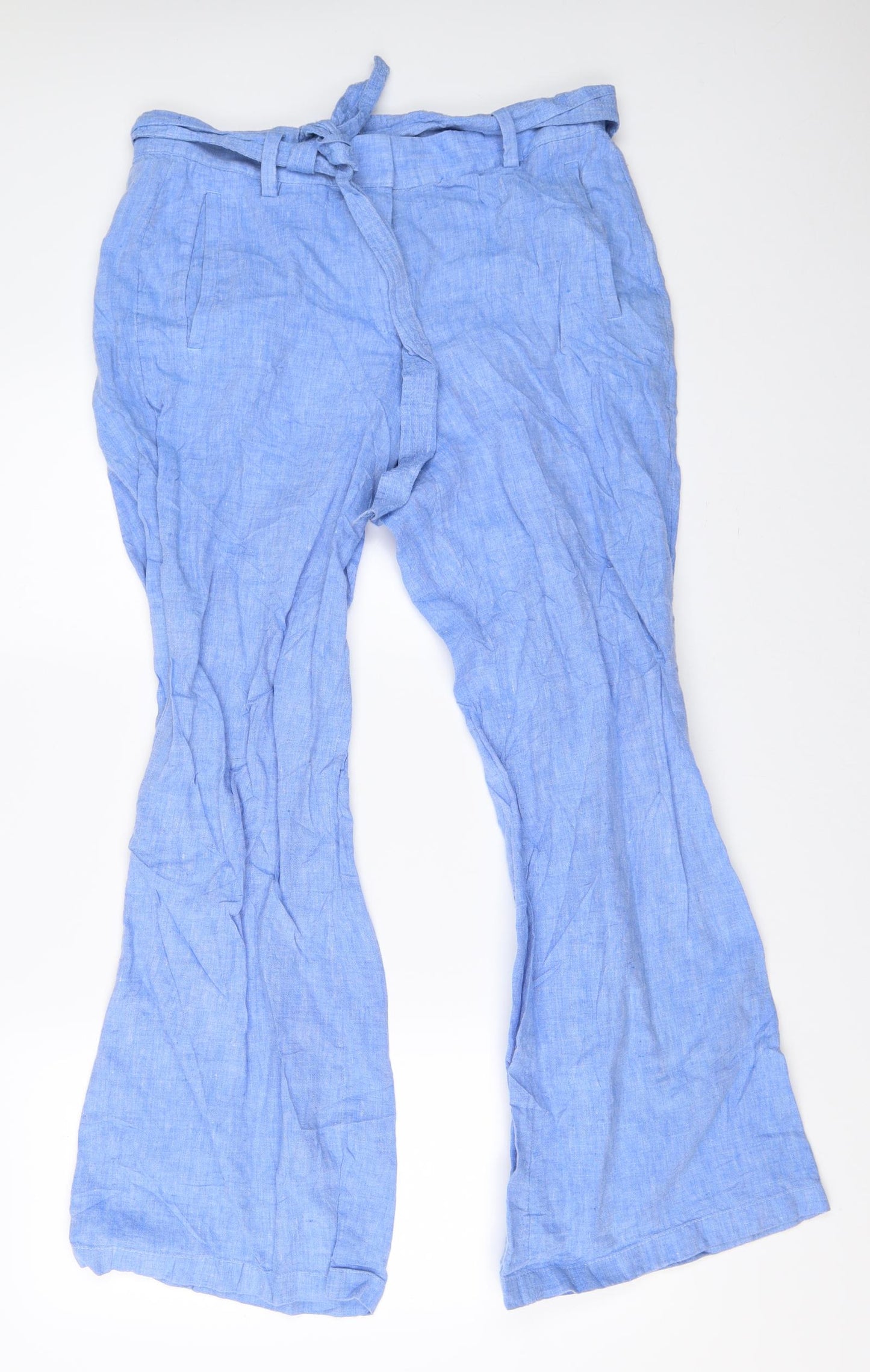 Lands' End Womens Blue   Trousers  Size 12 L29 in