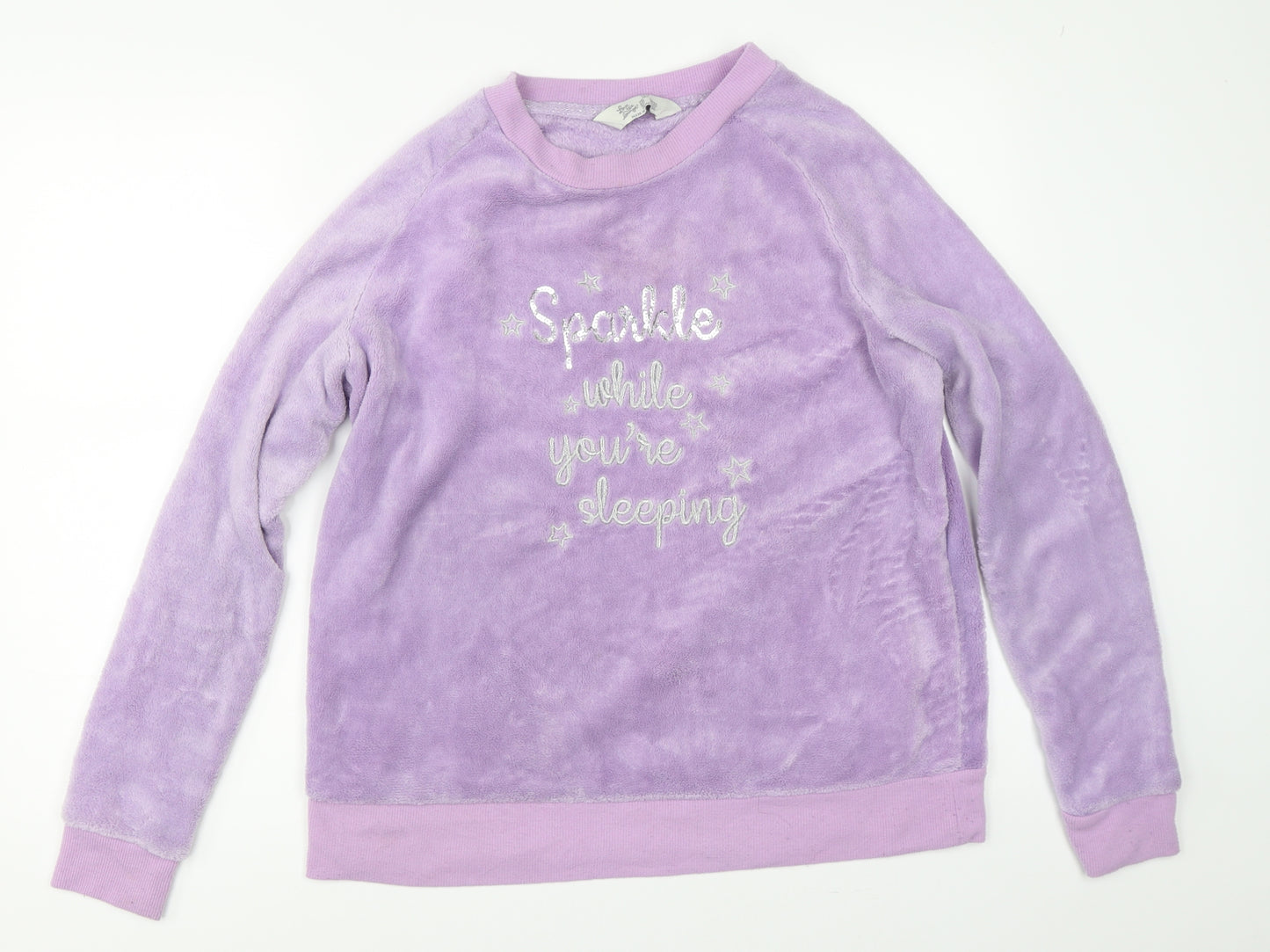 Primark Womens Purple   Pullover Sweatshirt Size L