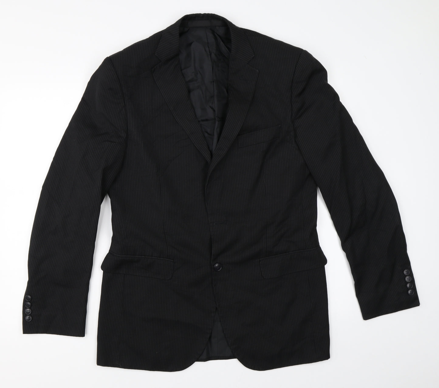 Marks and Spencer Mens Black   Jacket Blazer Size 38