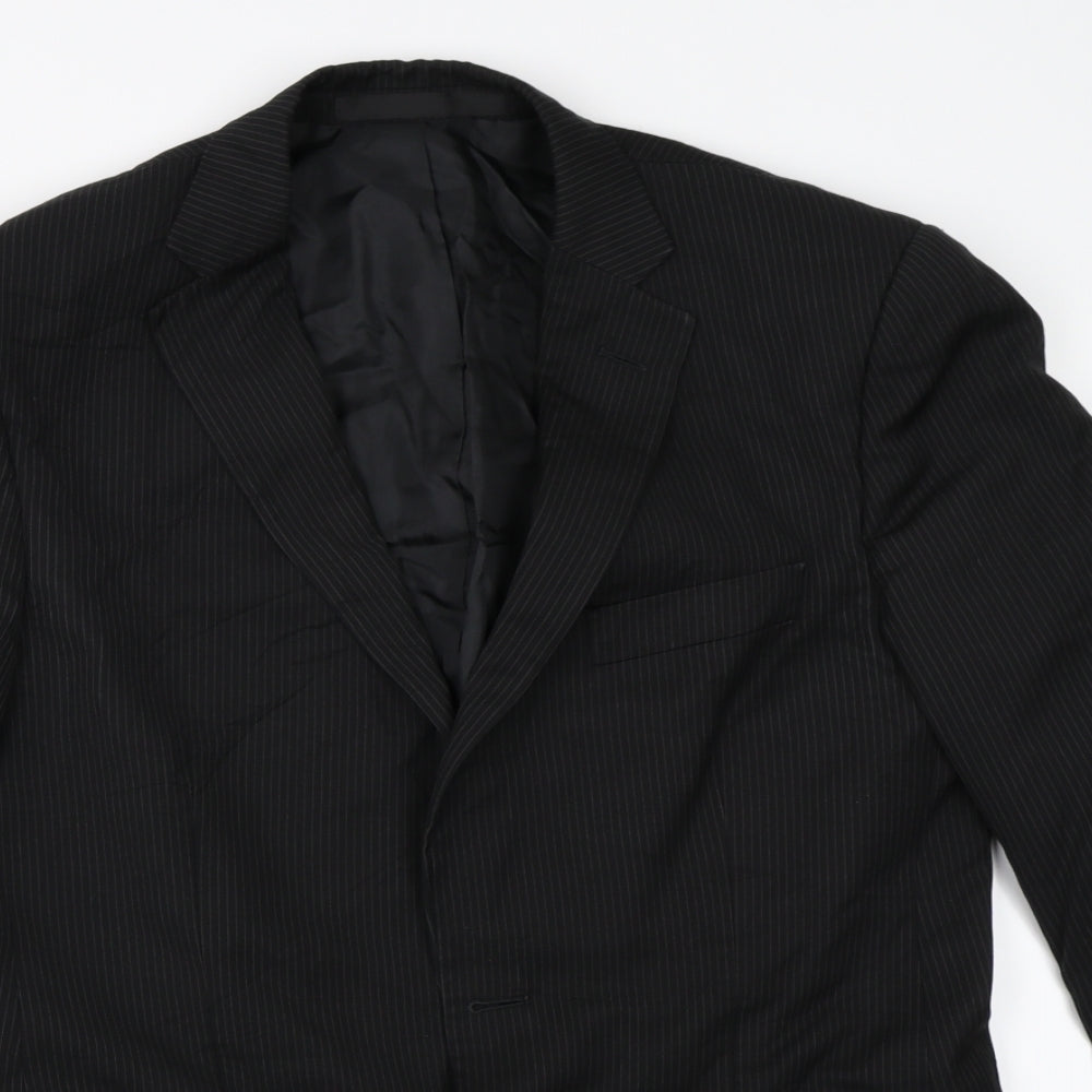Marks and Spencer Mens Black   Jacket Blazer Size 38
