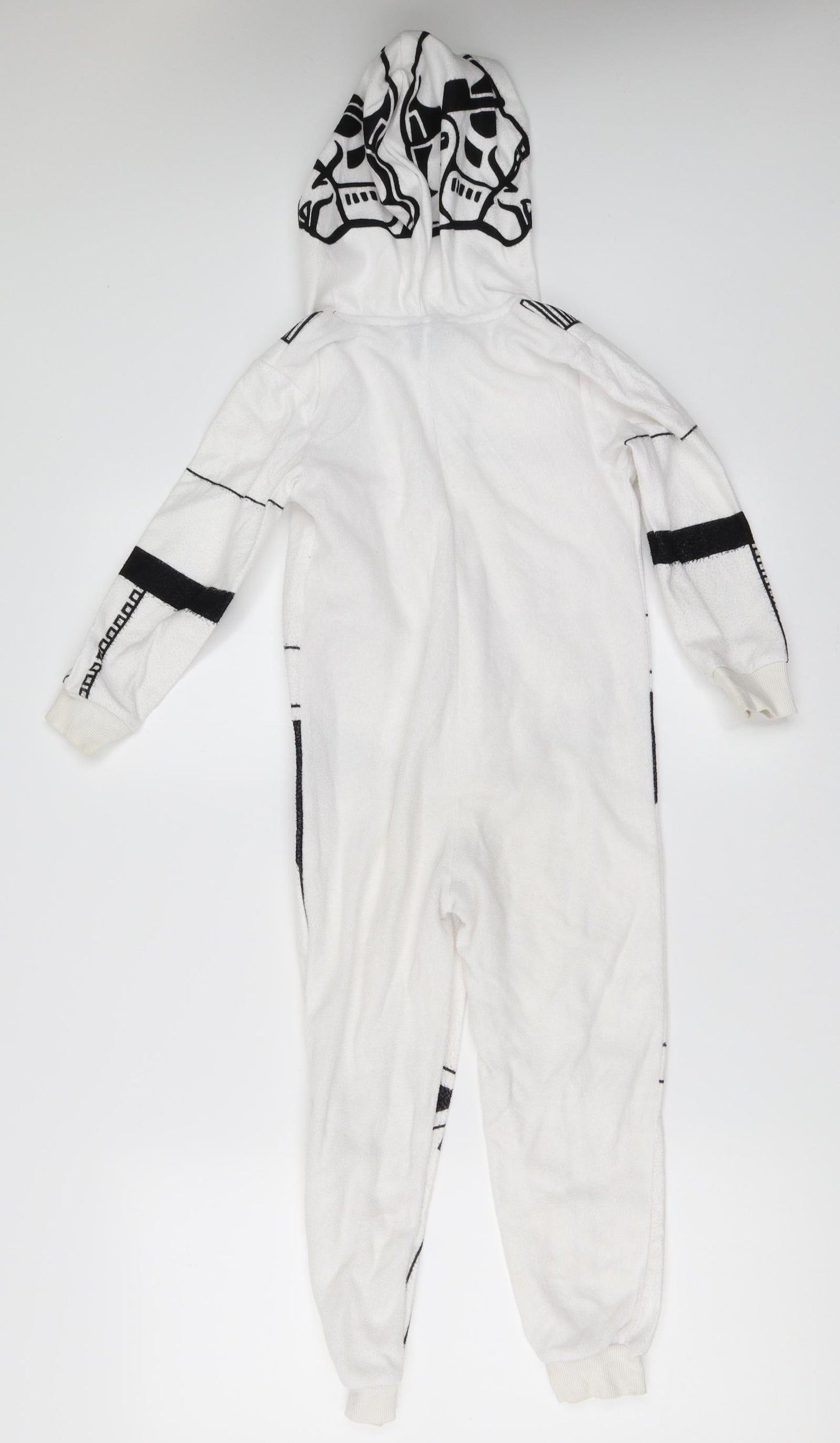 Star Wars Boys White Solid   One Piece Size 5-6 Years  - star wars onesie