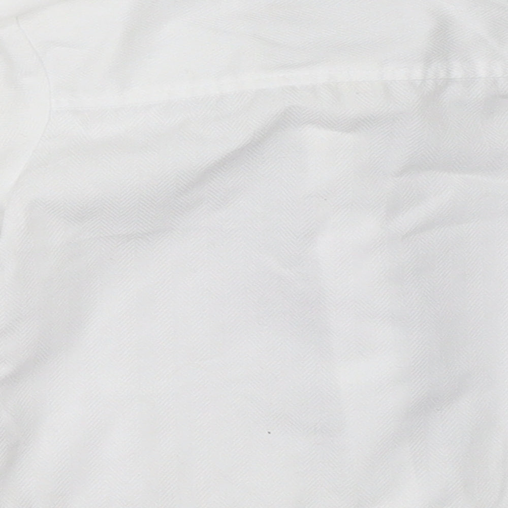 Monsoon Boys White   Basic Button-Up Size 6-9 Months