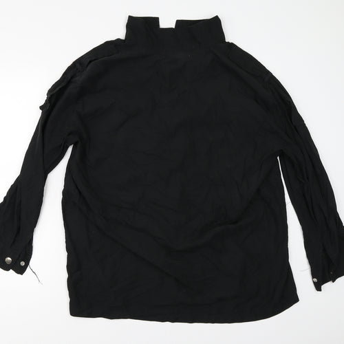 Boohoo Womens Black   Jacket  Size M