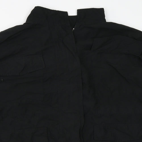 Boohoo Womens Black   Jacket  Size M
