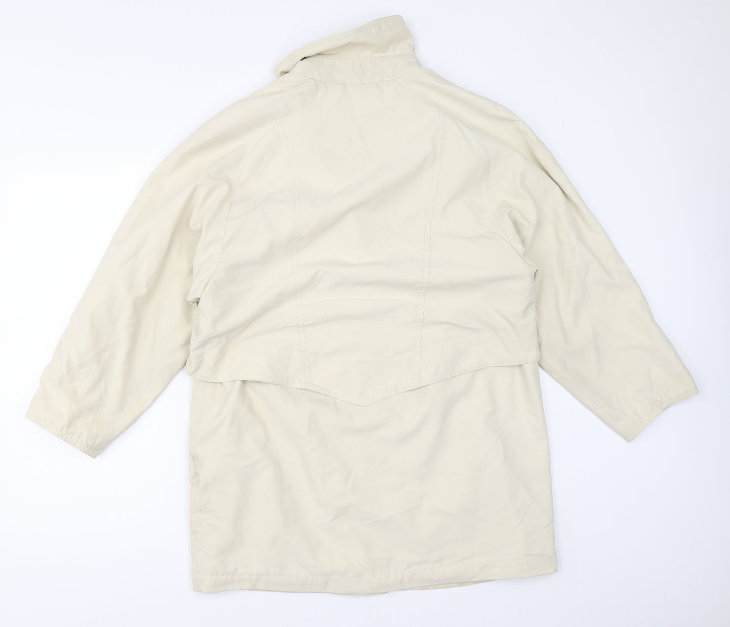 Stratus Womens Beige   Overcoat Coat Size M