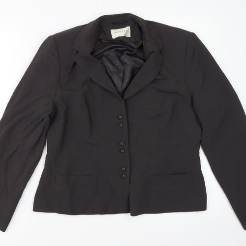 Minuet Womens Grey   Jacket  Size 12