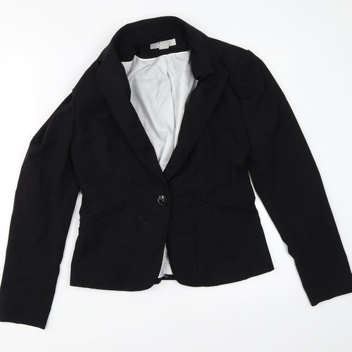 H&M Womens Black   Jacket Blazer Size 38
