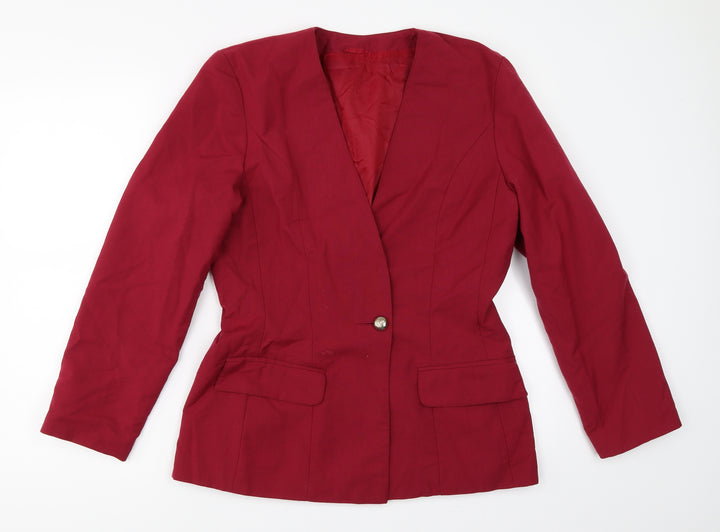 Dorothy Perkins Womens Pink   Jacket Blazer Size 12