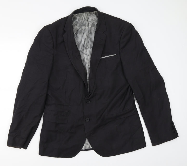 F&F Mens Grey Jacket Blazer Size 40
