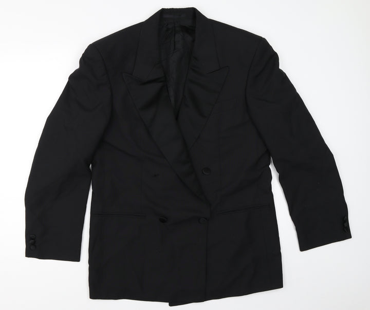 Marks and Spencer Mens Black   Jacket Blazer Size 38