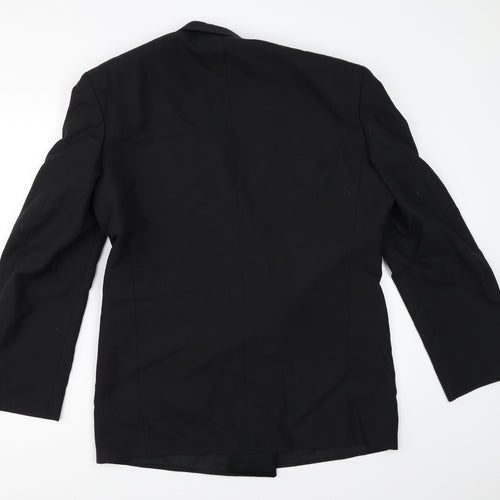 Marks and Spencer Mens Black   Jacket Blazer Size 38