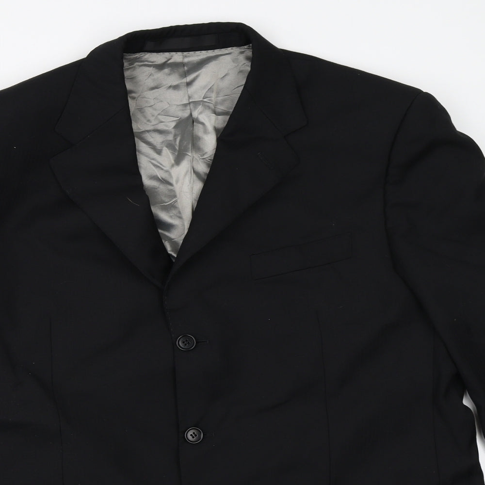 Marks and Spencer Mens Black   Jacket Blazer Size 42