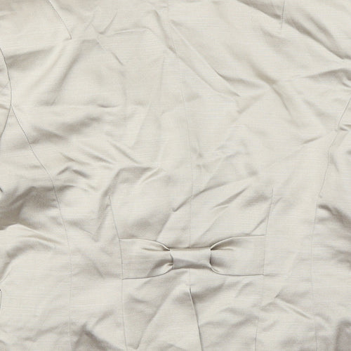 H&M Womens Beige   Jacket Blazer Size 34