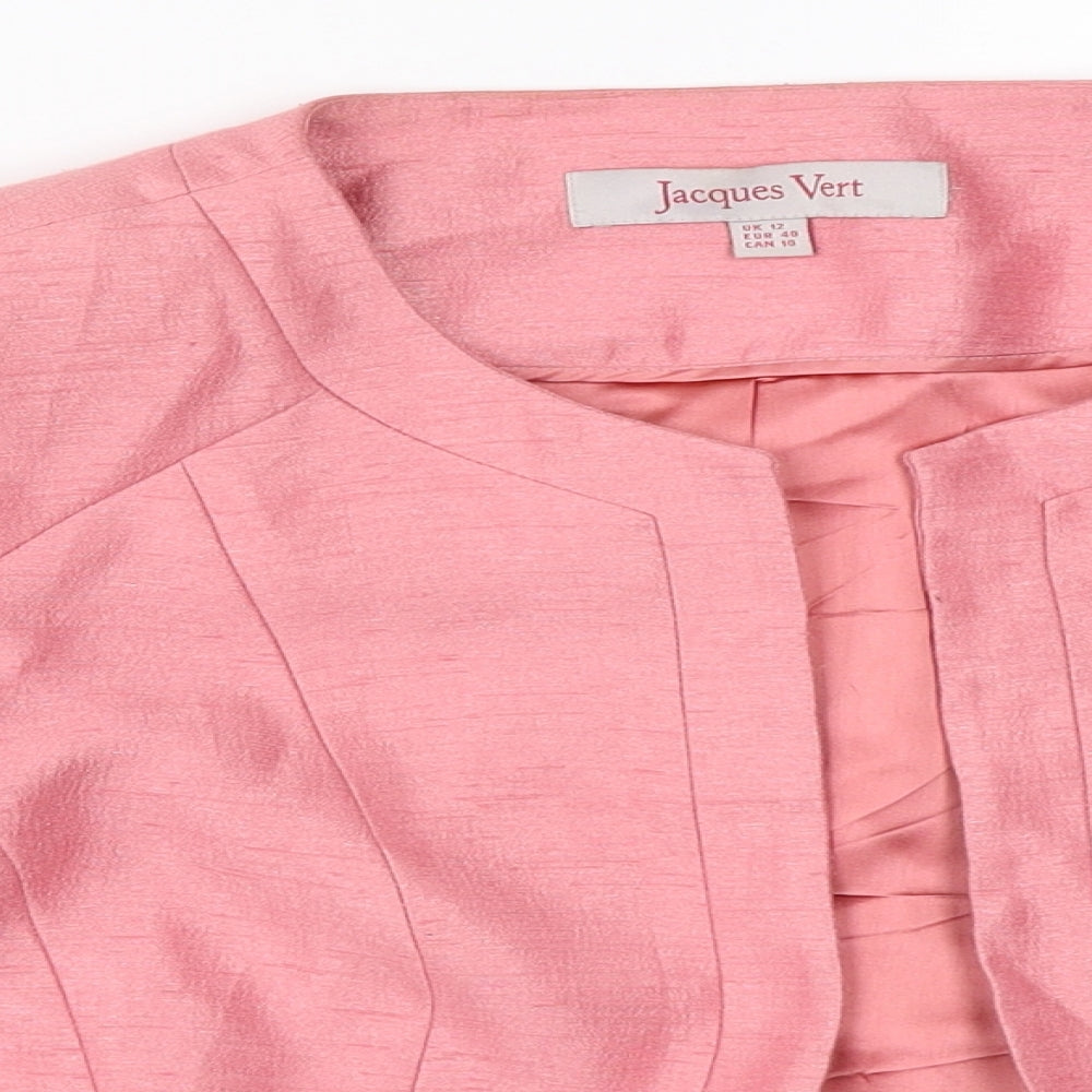 Jacques Vert Womens Pink   Jacket  Size 12