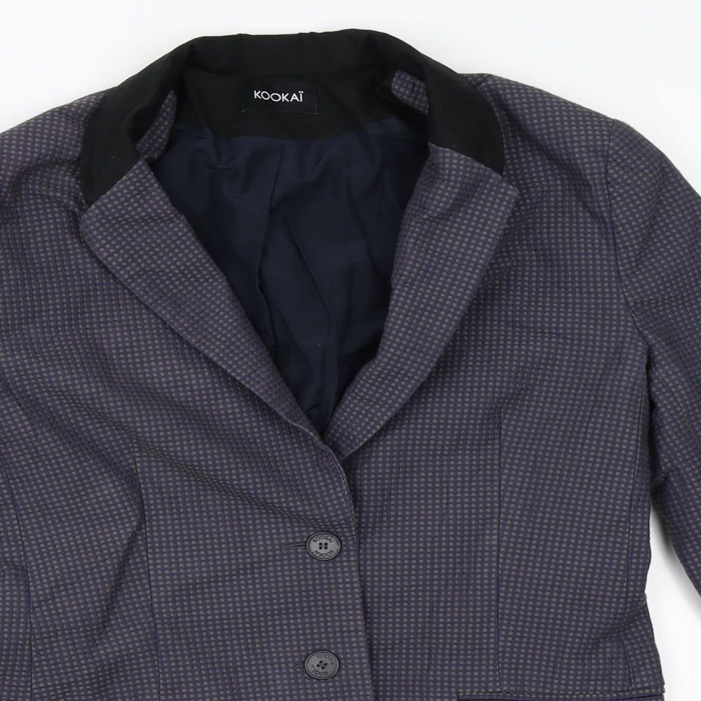 Kookai Womens Blue   Jacket Blazer Size 36