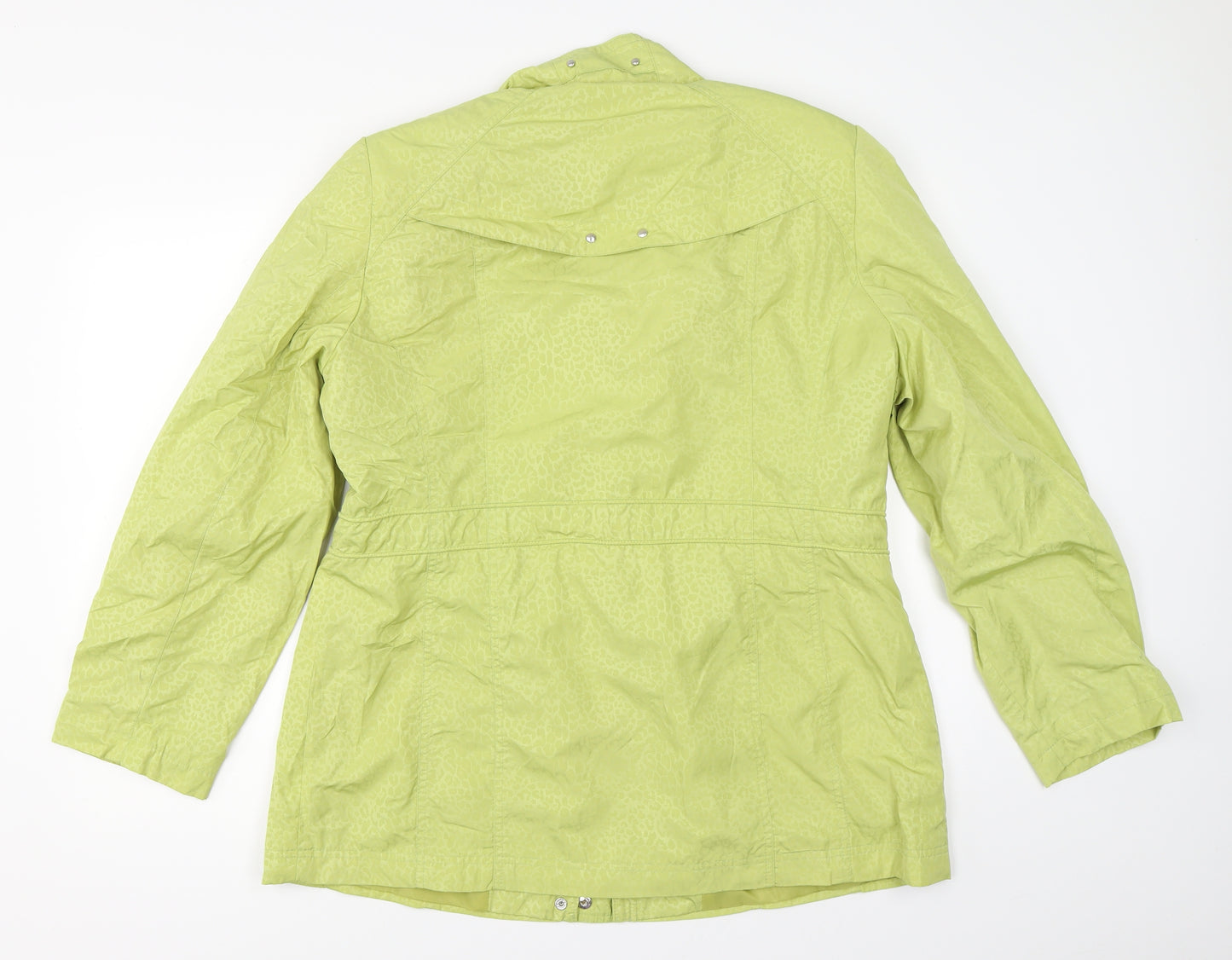 Isle Womens Green   Windbreaker Coat Size 16