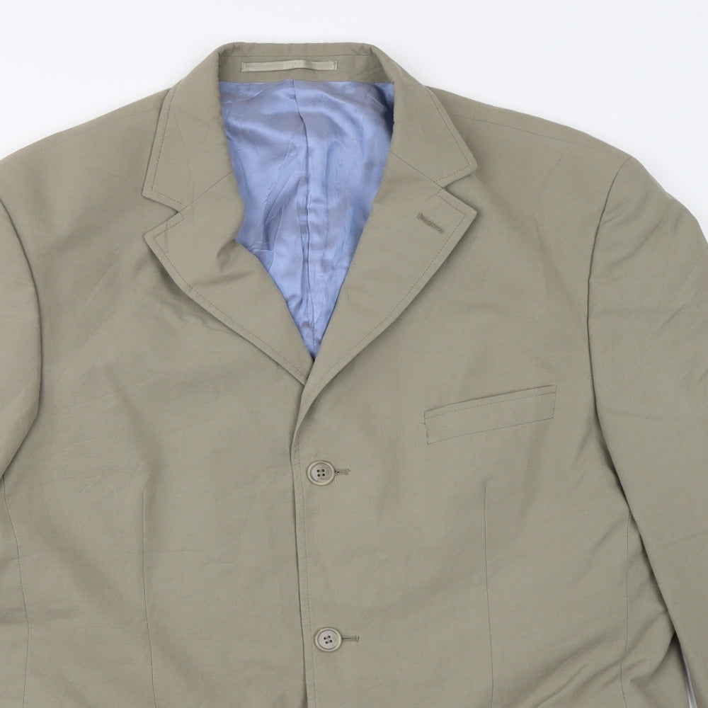 Pierre Cardin Mens Beige   Jacket Blazer Size 42